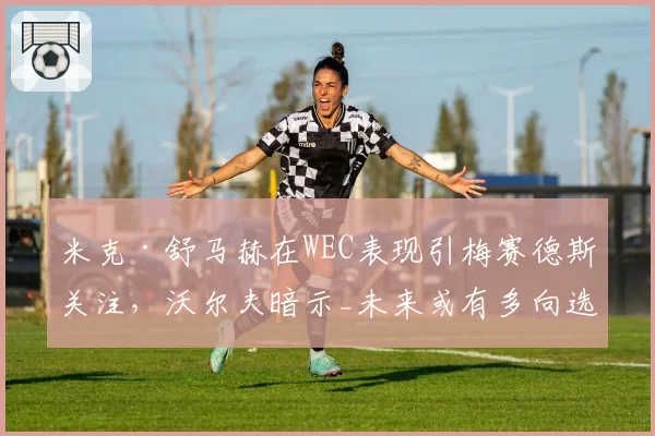 米克·舒马赫在WEC表现引梅赛德斯关注,沃尔夫暗示_未来或有多向选择_